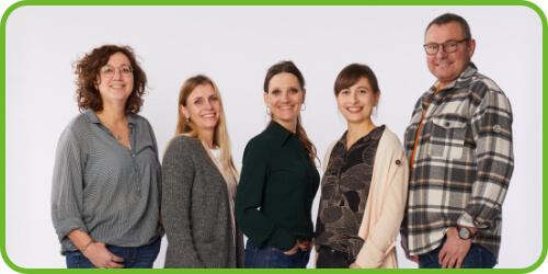Das Team der Praxis SprechZeit für Logopädie und Sprachtherapie Bochum