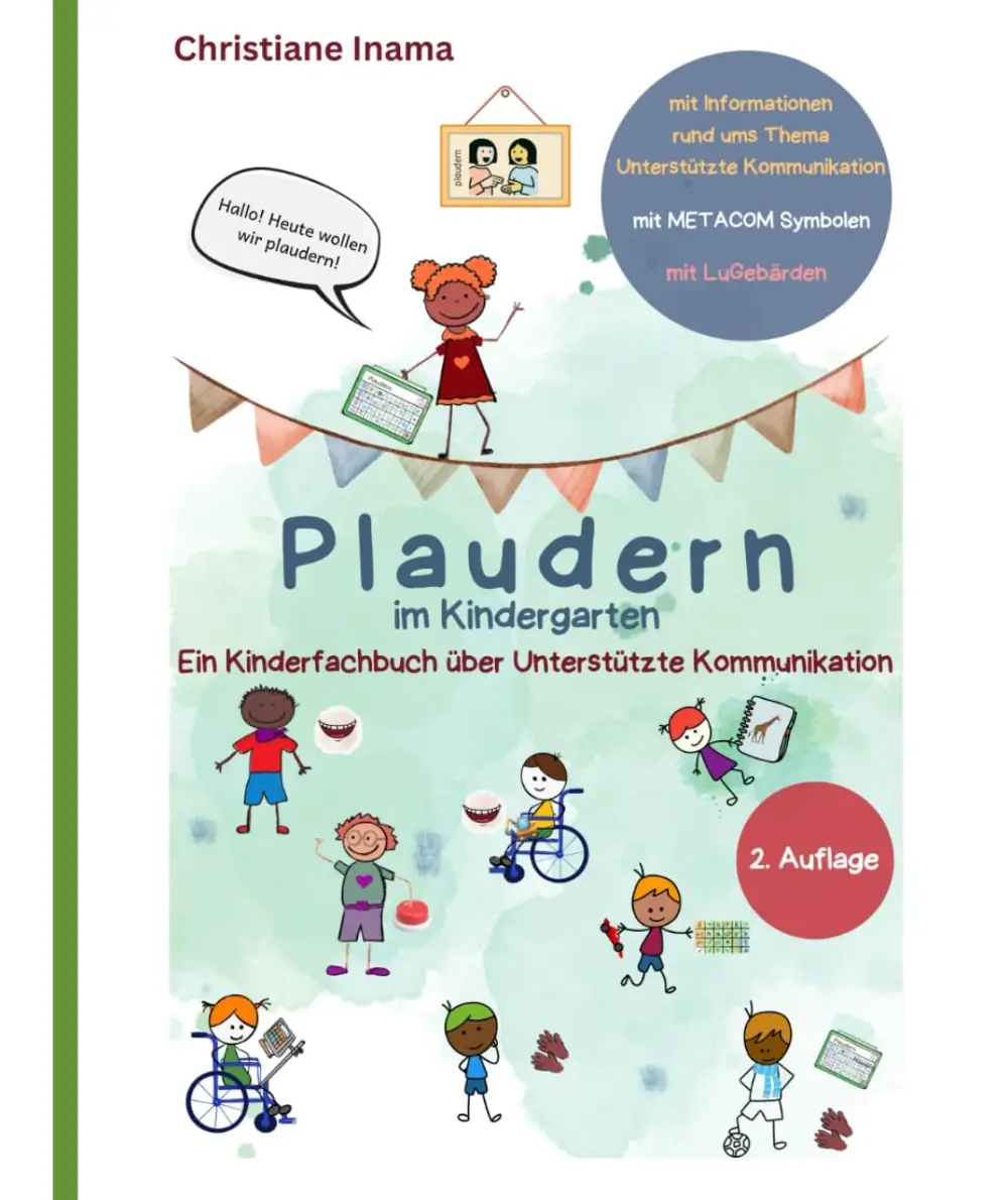 Cover von Plaudern im Kindergarten: Ein Kinderfachbuch über Unterstützte Kommunikation